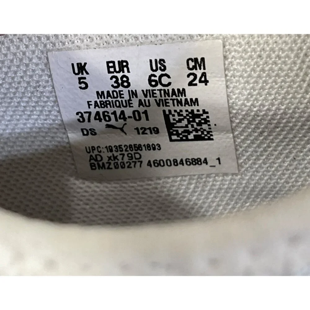 PUMA Childs Pacer Next Cage Sneaker Neon 6C (Women's 8) Running Shoe - Picture 11 of 11